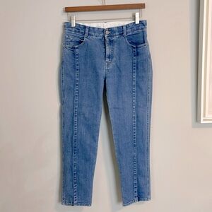 Stella McCartney cropped blue jeans size 26